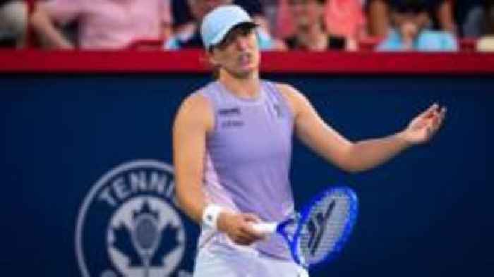 Swiatek becomes latest seed to fall at Canadian Open