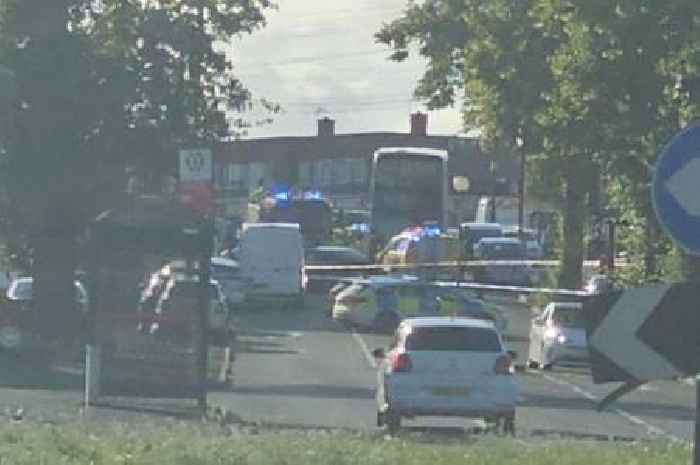 Birmingham road closed live updates after 'three-car collision'