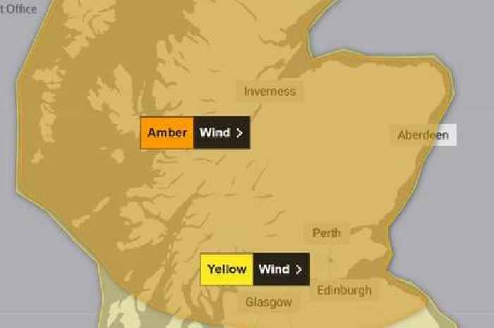 Met Office explain yellow and amber warnings as Storm Floris hits