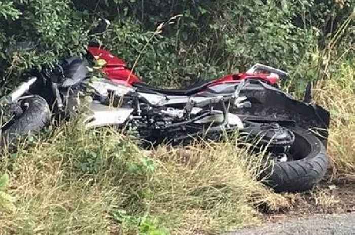 Biker airlifted from serious crash with life-changing injuries
