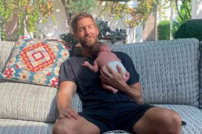 Calvin Harris and Vick Hope announce birth of first child and reveal sweet name