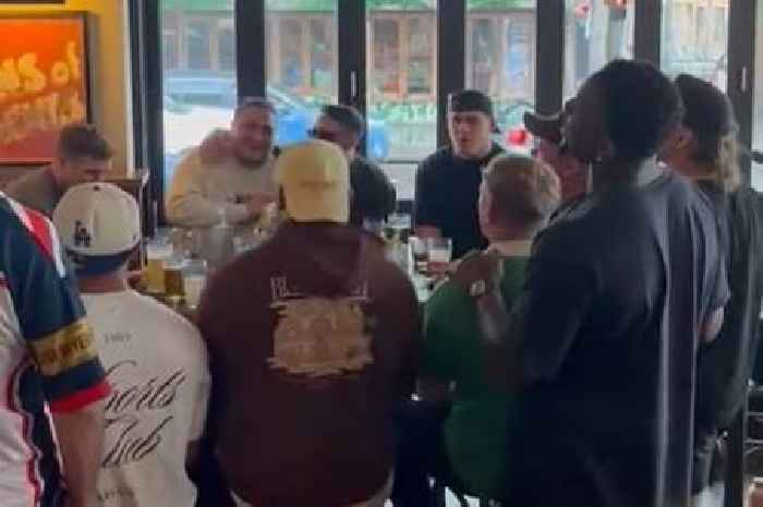 Lions squad take over Sydney bar and break into song as stunned fans watch on