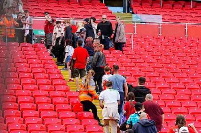 Liverpool's Main Stand at Anfield evacuated minutes before match due to start