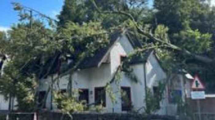 Thousands to spend second night without power after Storm Floris