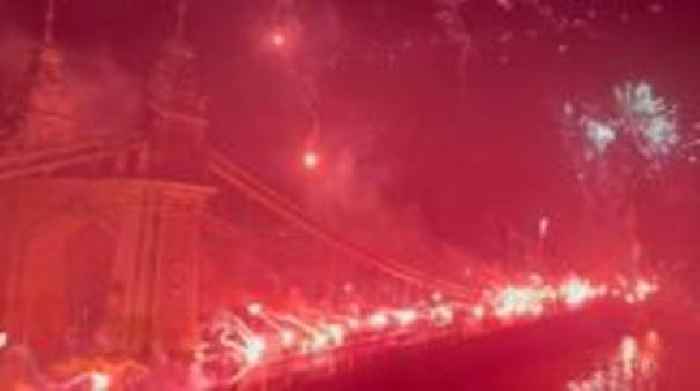 Bridge fireworks caused fire at school, say police