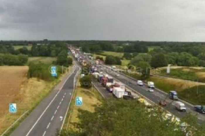 Live M6 updates as smash brings motorway to a halt