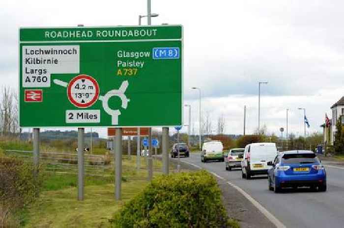 Johnstone man jailed after putting drivers at risk on A737 with speeding