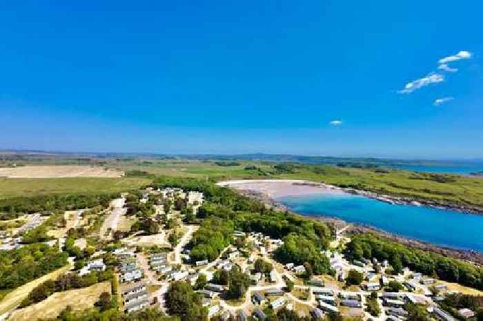 The Scottish holiday park with 'private sandy beach' and pool with jacuzzi