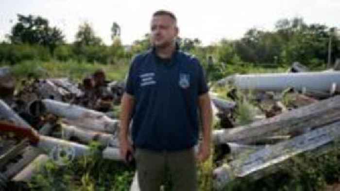 On Ukraine's front line, twisted wreckage shows sanctions haven't yet stopped Russia