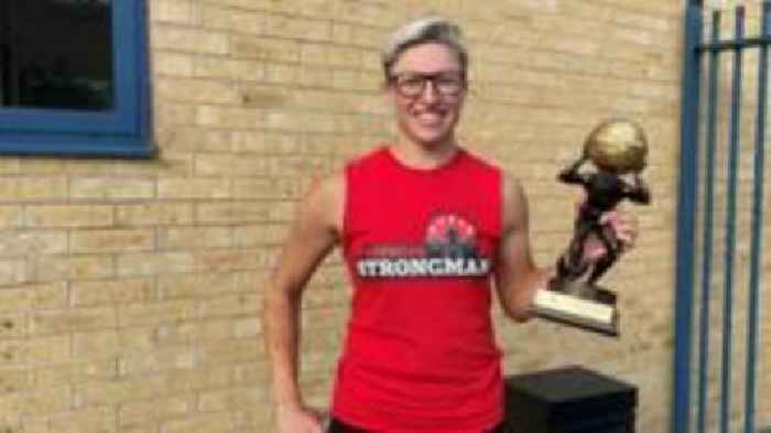 European strongest woman 'over the moon' with win