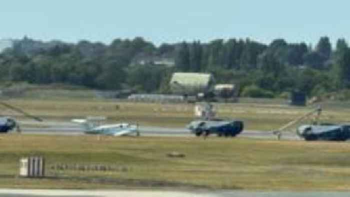 Airport runway reopens after Belfast-bound plane's emergency landing