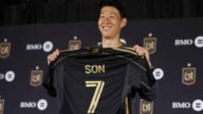 LAFC 'changed my heart' - Son leaves Spurs for MLS