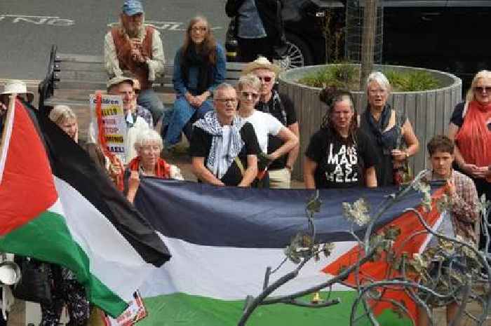Barnstaple streets fall silent as protest echoes Gaza’s hunger crisis