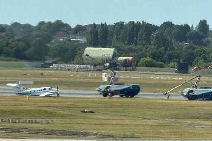 Birmingham Airport aircraft incident live as BHX closes runway and flights delayed