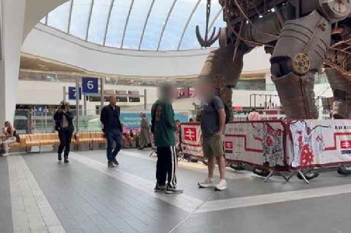 Secret Birmingham New Street footage shows gang associates collect cash for illegal Channel crossings