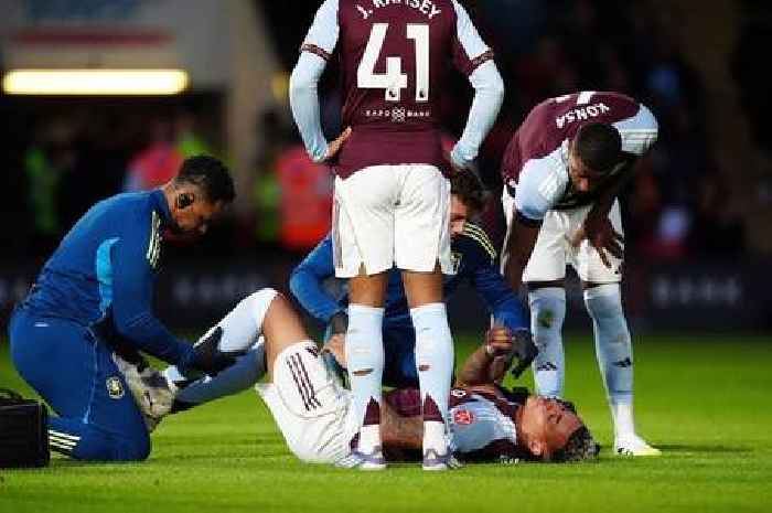 Aston Villa handed injury scare before new season as Morgan Rogers forced off