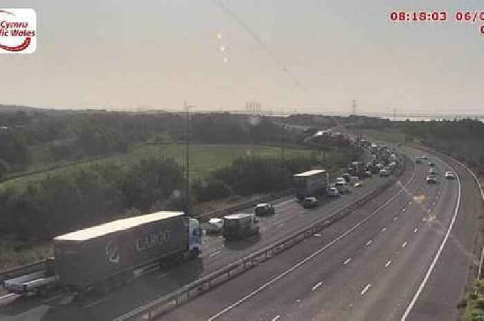 Live updates as 'severe' disruption expected on M4 Prince of Wales Bridge after crash