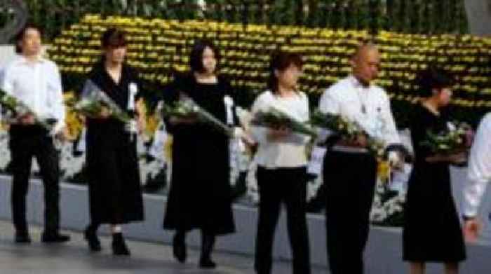 Watch: Ceremony marks 80th anniversary of atomic bombing