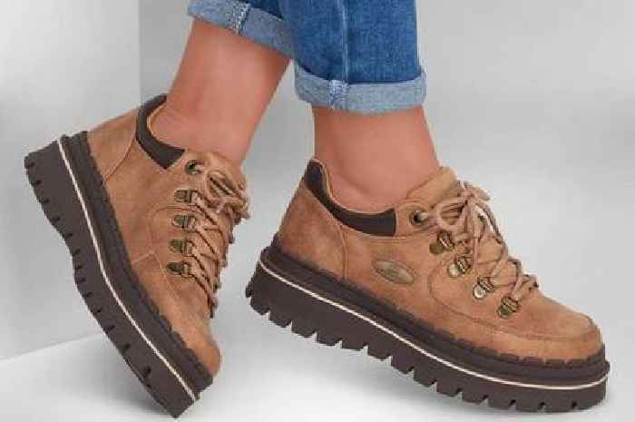 Skechers platform boots that look like iconic shoes reduced to £59.99