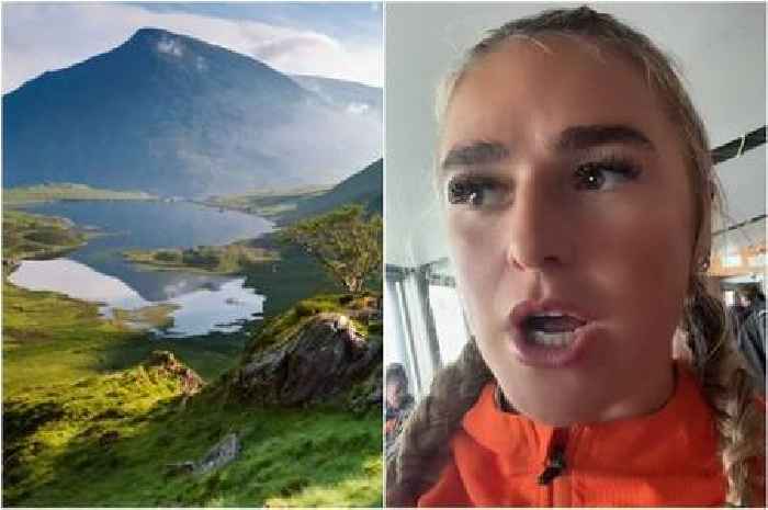 Woman fumes after walking to top of Welsh mountain and seeing 'p***-take' at the summit