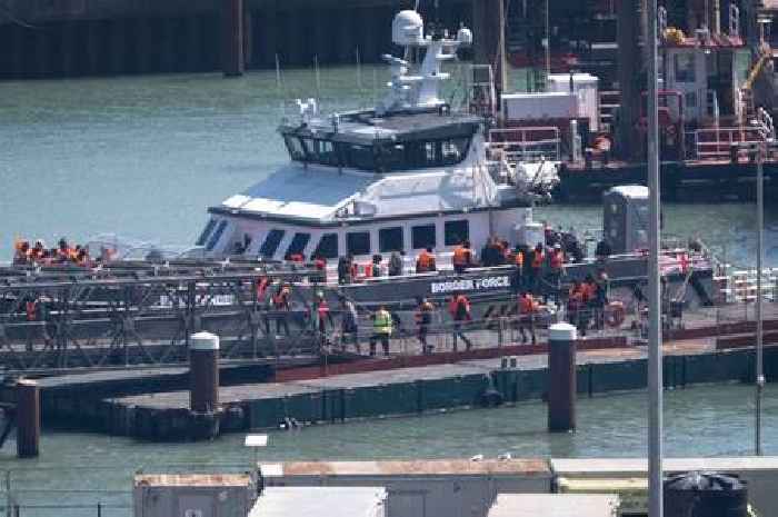 First detentions of people crossing Channel under UK-France returns deal