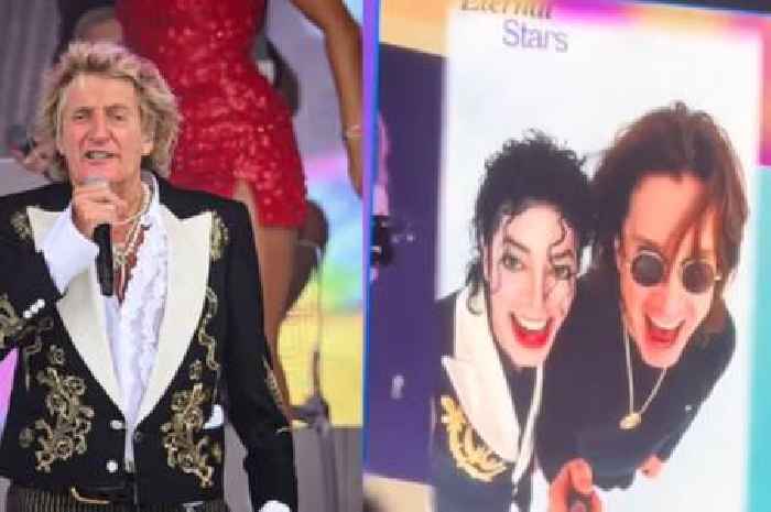 Rod Stewart slammed for 'distasteful' AI Ozzy Osbourne tribute 'in heaven' at gig