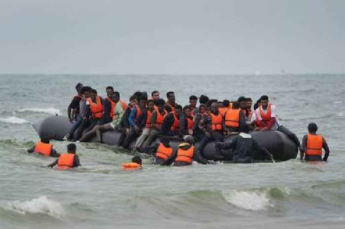 First small boat migrants detained for return to France under new deal