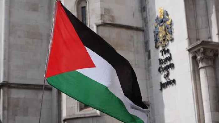 Three charged with showing support for Palestine Action