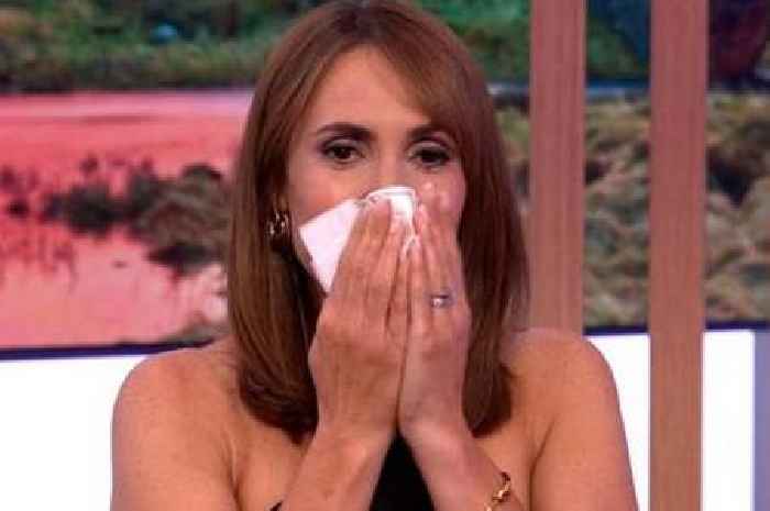 The One Show's Alex Jones in tears as family surprise her live on-air for special episode