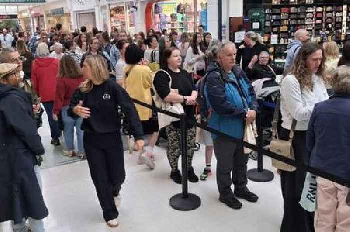 Hundreds of shoppers queue at Stirling shopping centre as new Sostrene Grene store opens