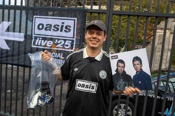 Oasis fans flock to Murrayfield from across the globe ahead of epic Edinburgh shows
