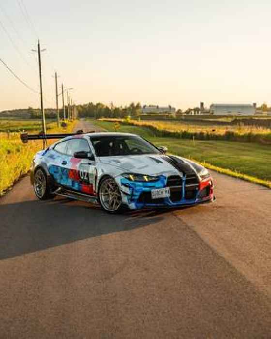 This M4 Looks Like the Ultimate BMW Boss, Rocks Funny Plate