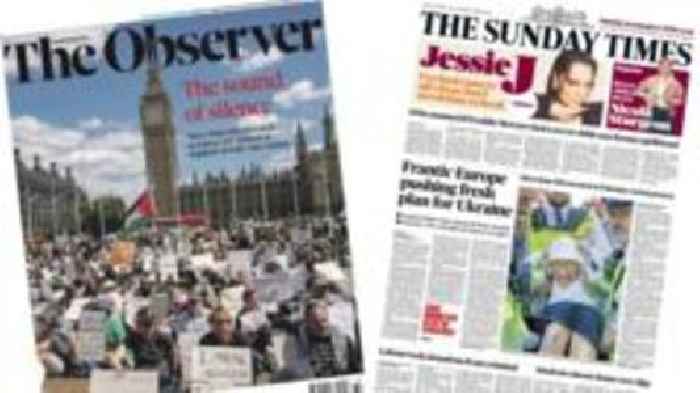 The Papers: 'Sound of silence' and 'Frantic Europe pushes new Ukraine plan'