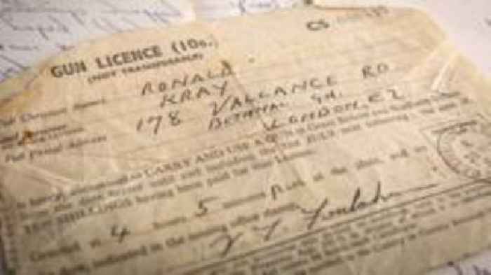 Krays' gun licence could fetch thousands at auction