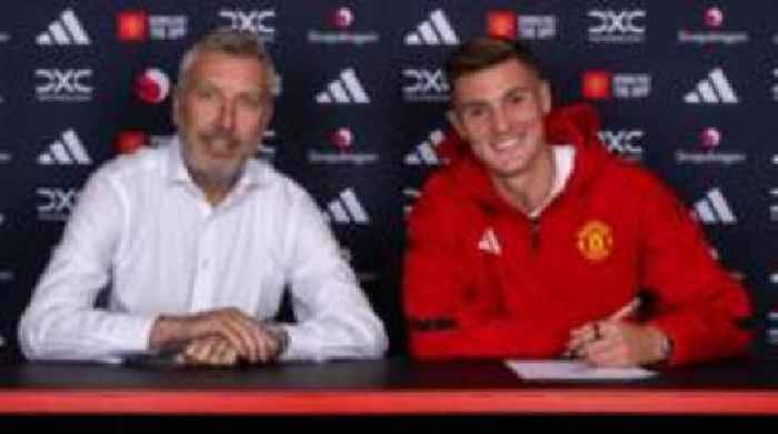 'World-class potential' - Sesko joins Man Utd for £74m