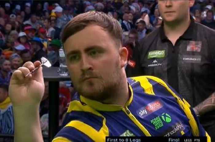 Luke Littler wins Australian Darts Masters after outclassing Mike De Decker