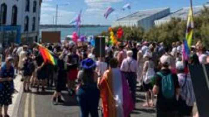 Thousands taking part in Margate Pride