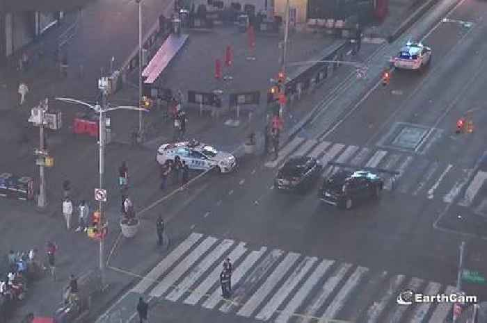 Times Square shooting: Teenager arrested in New York as three people taken to hospital