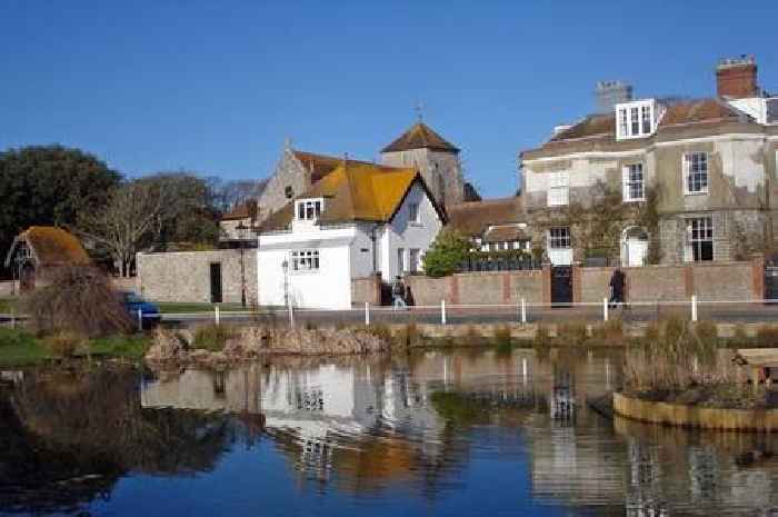The hidden gem village by sea 45 minutes from Surrey with unusual windmill and dog friendly beach