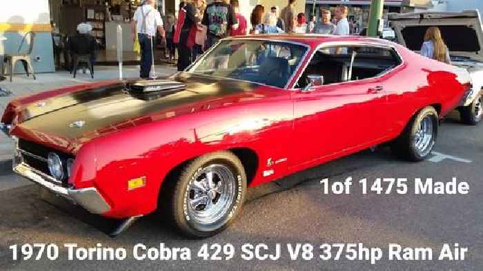 Super-Rare 1970 Torino Cobra 429 SCJ Drag Pak Makes Star Appearance, It's Pure Heart Candy