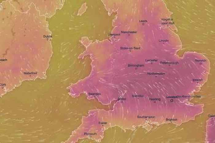 Birmingham among nine major cities to face 32C heatwave blast as maps turn red