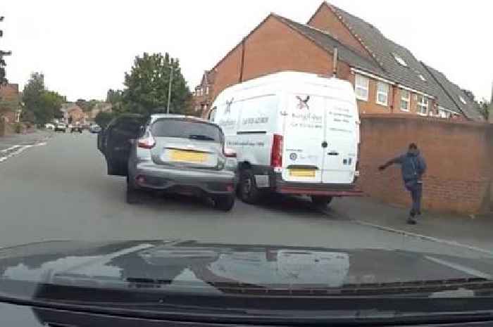 Driver detained after trying to ram police in stolen Nissan Juke