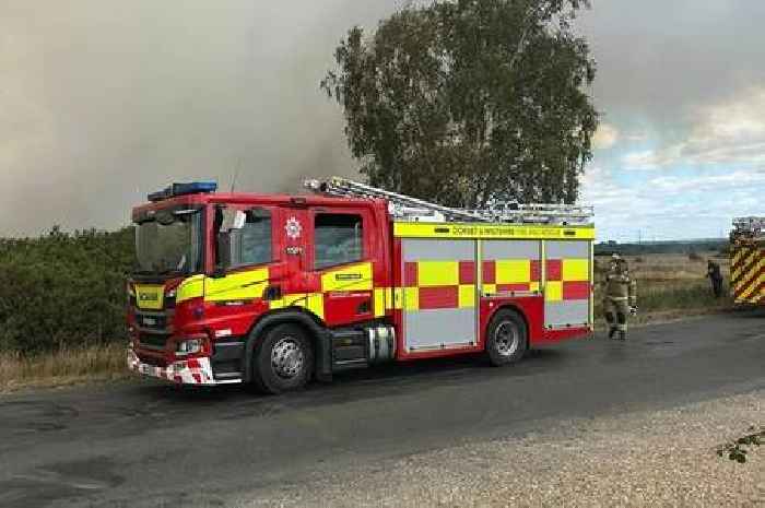 UK wildfire sees major incident declared as 100 firefighters tackle blazes