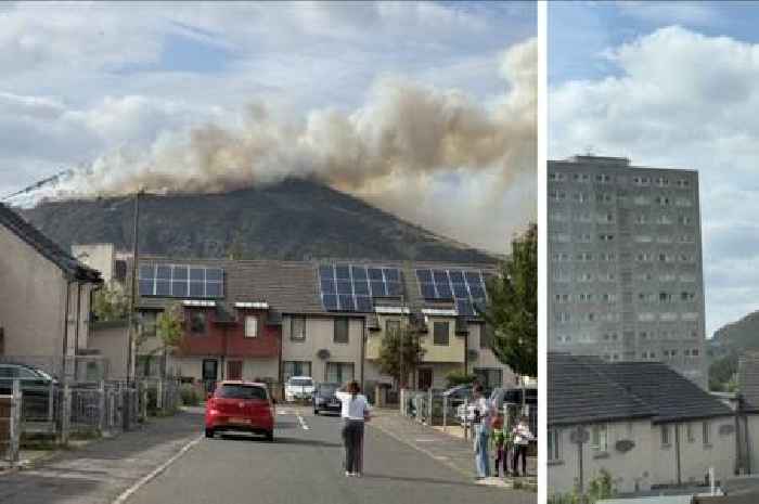 Arthur's Seat fire LIVE: Iconic Edinburgh landmark burning as huge blaze seen across capital