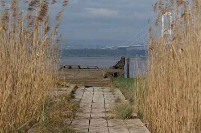 The abandoned ferry that drivers in Wales relied on before the M4 motorway was even a thing