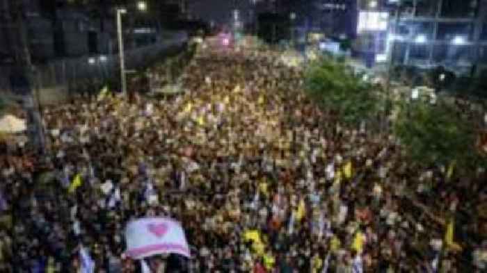 Protesters in Israel intensify pressure against government's plan to expand Gaza war