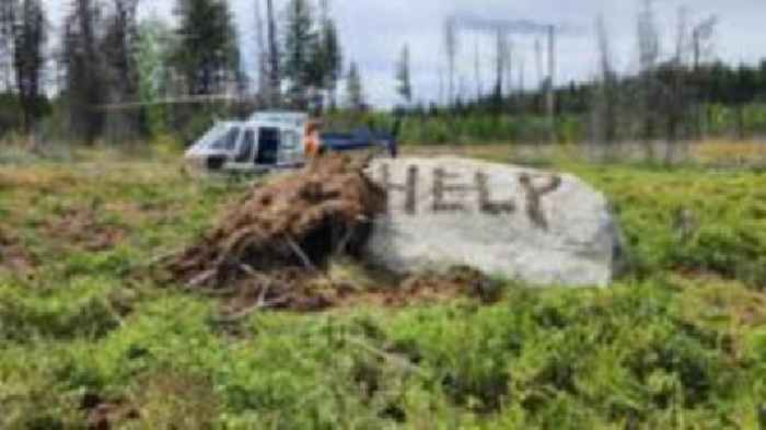 Canadian man rescued after 9 days in wilderness surviving on pond water