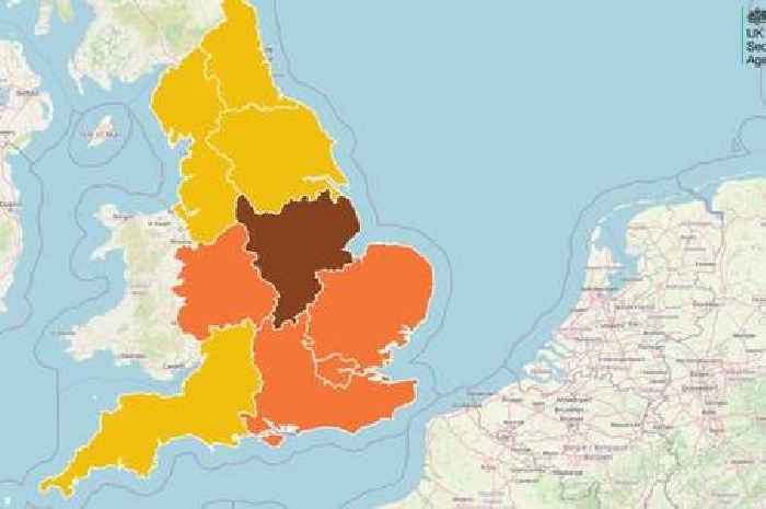 Amber heat health alert issued in Derbyshire as 33C forecast