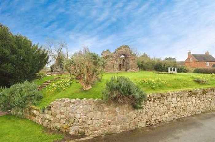 Stunning home in East Midlands village goes up for sale with a big surprise in the garden