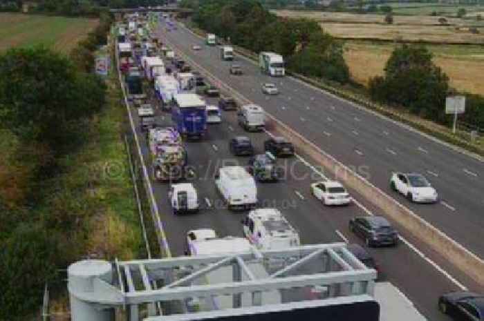 Live M6 updates as crashes and 'emergency repairs' spark Monday delays